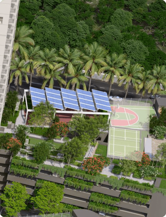 SOLAR-POWERED ROOFTOP GARDENS